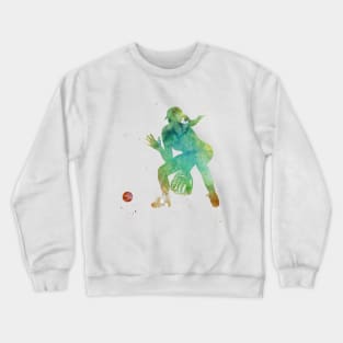 Girl softball Crewneck Sweatshirt